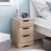 Chevet WL5.705 31x49x31 cm Sonoma avec 3 tiroirs | Voir les images du produit 2