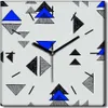 Coloray Uhr auf Leinwand 30x30 cm Wand Uhr Dekoration Produktbild-Vorschau 1