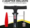 Dunlop Floor Pump Bike & Car - Z manometrem - Solidna Podgląd zdjęcia produktu 8