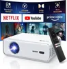 Smart Beamer Heimkino Projektor: Beamer 4K Unterstützt Full Produktbild-Vorschau 1