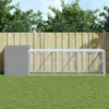 vidaXL Klec pro kuřata s výběhem světle šedá 110x405x110 cm Náhled obrázku produktu 2
