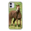 MuchoWow® Handyhülle Schutzhülle Hülle für iPhone 11 Pferde Produktbild-Vorschau 1