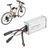 An electric bicycle and its controller are shown against a white background. Náhled obrázku produktu