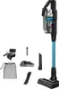 A cordless vacuum cleaner and its accessories are displayed against a white background. Anteprima dell’immagine prodotto