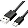 A black USB-A to USB-C cable shown against a white background. Náhľad obrázku produktu