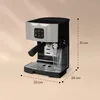 Klarstein kávovar, 1,4 l portafiltr, na 2 šálky kávy, mini Náhled obrázku produktu 6