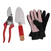 Gartenschere, Rosenschere aus Hartstahl inkl. Handschuhe Produktbild-Vorschau 2