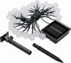 Solar-Lichterkette mit Kristallkugeln für Garten, Hof, Produktbild-Vorschau 1