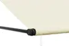 vidaXL Markise Einziehbar Creme 400x150 cm Stoff und Stahl Produktbild-Vorschau 7