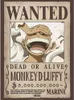 One Piece Set 2 Posters Chibi 52X38 Wanted Luffy & Zoro Produktbild-Vorschau 2