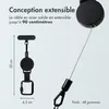 imoshion Câble extensible avec mousqueton et coussin pour Voir les images du produit 5