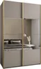 MEBLE KRYSPOL LUX 4 Schrank - 245,5x160x64cm - Kaschmir, Produktbild-Vorschau 1