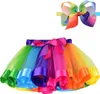 Jumada's – tutu sukně – spodnička – duha – včetně mašle do Náhled obrázku produktu 1