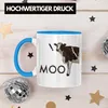 Trendation - Moo Kuh Tasse Geschenk für Landwirt Bauern Produktbild-Vorschau 3