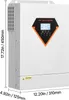 Hybridný solárny striedač SucceBuy 6kW 220/230V s Náhľad obrázku produktu 8