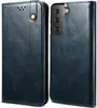 Galaxy S21 FE 5G Hülle, Leder Flip Brieftasche Schutzhülle Produktbild-Vorschau 1