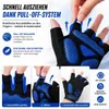 Premium Halbfinger Fahrradhandschuhe, rutschfeste, Fitness Produktbild-Vorschau 6