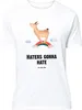 Mr. & Mrs. Panda Tshirt Lama Regenbogen - Weiß - Geschenk, Produktbild-Vorschau 1