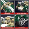 Kit di costruzione Mould King, "Vintage Cabrio", auto Anteprima dell’immagine prodotto 3