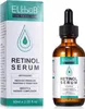 A product shot of a bottle of retinol serum and its packaging. Produktbild-Vorschau