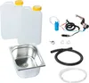 12V Camping Evier kit lavabo 325x265x150mm 19 litres T4 T5 Voir les images du produit 1