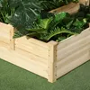 Outsunny Hochbeet, 3-stufige Pflanzenbeet, Pflanzentreppe Produktbild-Vorschau 7