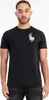 Herren T-Shirt normale Passform MASK TEE Black/White M Produktbild-Vorschau 4
