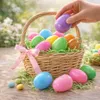 Hey!Easter® 12x kolorowych plastikowych jajek / jajek Podgląd zdjęcia produktu 3