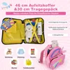 COSTWAY 2 pezzi valigia per bambini + zaino, trolley per Anteprima dell’immagine prodotto 8