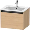 Duravit Ketho.2 Wastafelonderkast 61x48x44 cm Mat Natuur Produktbild-Vorschau 1
