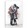DEQOART Hybrid Leinwand Bild 60x90 cm 'Farben der Liebe' Produktbild-Vorschau 2