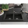 Mexen Hektor zlewozmywak granitowy 2-komorowy 800 x 480 mm, Podgląd zdjęcia produktu 3