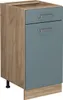 Küchenunterschrank Vicco R-Line Blau-Grau 40 cm ohne Produktbild-Vorschau 1