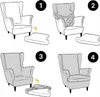 Instructions for putting a cover on an armchair and ottoman. Podgląd zdjęcia produktu