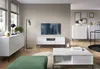 NOVA Couchtisch mit Schublade, Goldgriff, Weiß, Metallbeine Produktbild-Vorschau 11