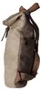 Kleiner Rucksack DI-2009 aus Kunstleder, Braun, 32x33x8,5 Produktbild-Vorschau 3