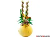 A LEGO flower pot with flowers and branches. Podgląd zdjęcia produktu