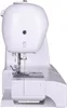 Side view of a white computerized sewing machine. Produktbild-Vorschau