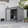Outsunny Metall Gerätehaus 4,13 m² Geräteschuppen mit Produktbild-Vorschau 9