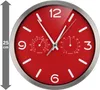 Bresser Optics MyTime, Quarzwecker, Rot, Edelstahl, Mignon, Produktbild-Vorschau 6