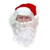 Weihnachtsmann-Perücke mit Bart für Erwachsene Produktbild-Vorschau 7