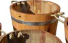 geölt, Blumenkübel aus Kastanienholz: 60 cm Produktbild-Vorschau 6