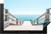 KitchenYeah© Herdabdeckplatte Meer - Treppe - Portugal , Produktbild-Vorschau 1