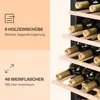Klarstein Weinkühlschrank, Getränkekühlschrank Schmal, Produktbild-Vorschau 3
