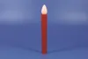 Hellum LED Kerze flammenlos 17,5 cm rot stehendes Gelblicht Produktbild-Vorschau 1