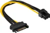 Akyga AK-CA-30 Cavo adattatore da SATA maschio a PCI-E 6 Anteprima dell’immagine prodotto 1