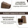 JustValue Möbelerhöher Set Braun – 8/13/20 cm – Max. 600 kg Produktbild-Vorschau 3