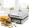 Domo Waffeleisen aus Edelstahlgehäuse, Doppel-Waffeleisen Produktbild-Vorschau 23