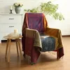 Chenille Throw Blanket Jacquard Quasten Throw Blanket Sofa Produktbild-Vorschau 3