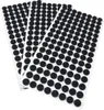 Adsamm® | 384 x selbstklebende Filzgleiter / Schwarz / Ø 12 Produktbild-Vorschau 1